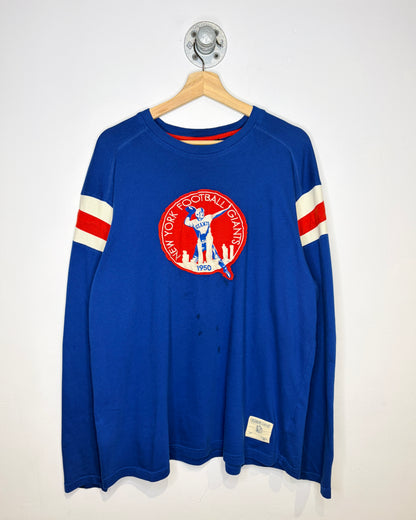 2000s NFL Reebok New York Giants Blue Longsleeve Shirt
