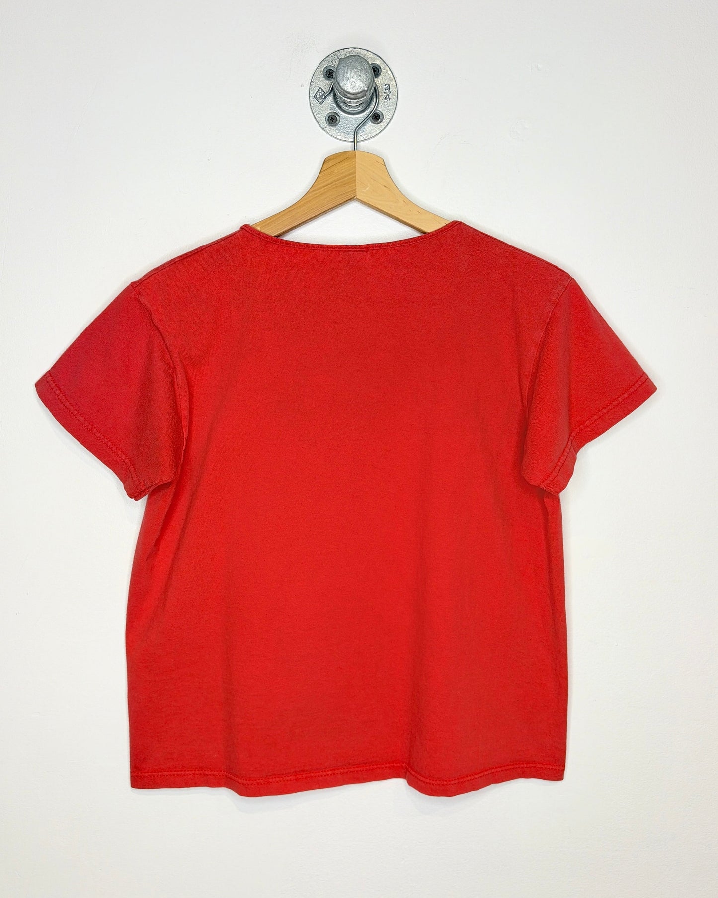 Vintage 90s Women’s Hard Rock Cafe Atlantic City Orange Tee Shirt