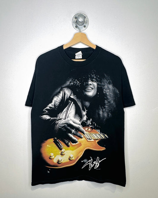 Vintage 2004 Slash Black Band Tee Shirt