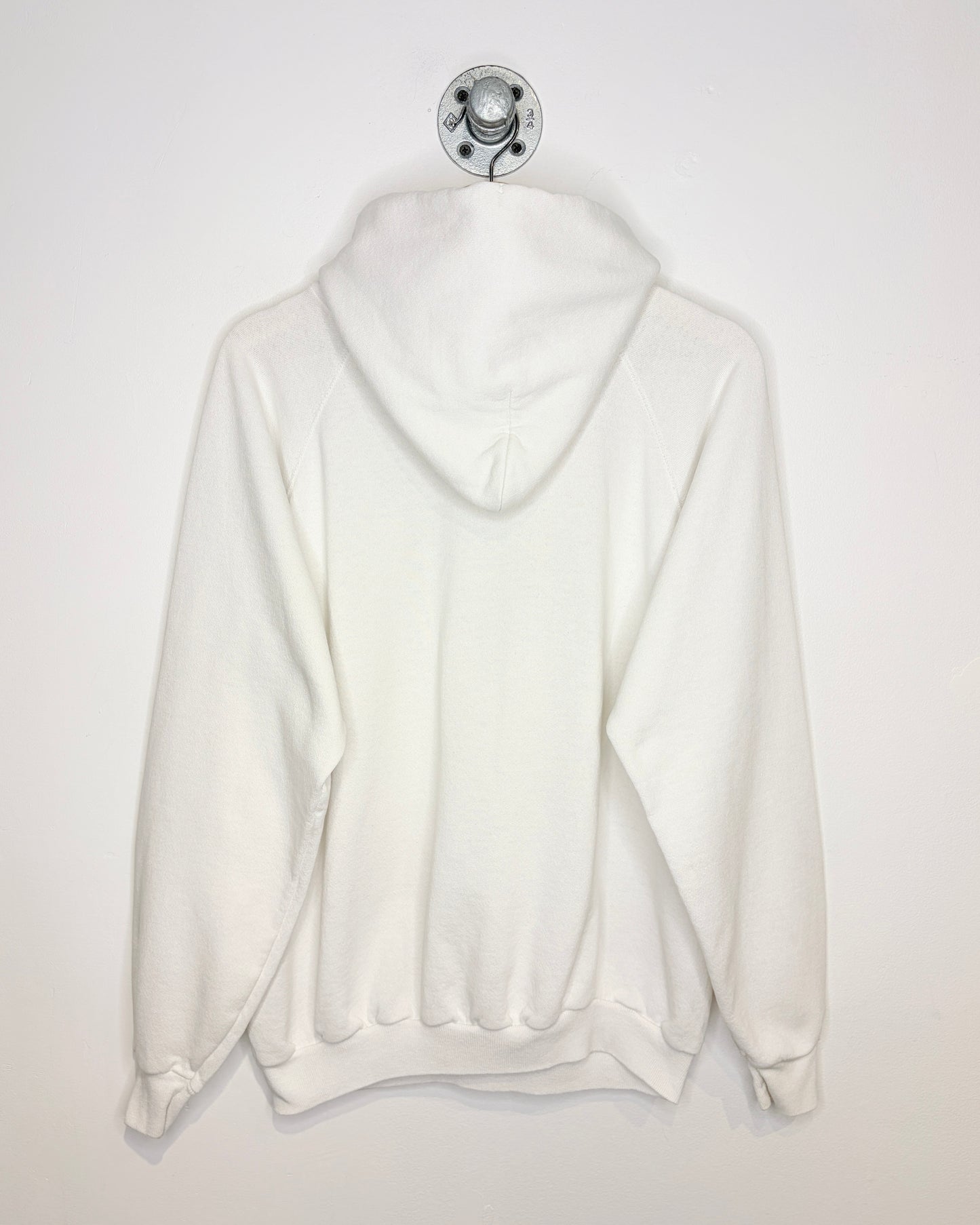 Vintage 80s Rogue Ale White Raglan Hoodie
