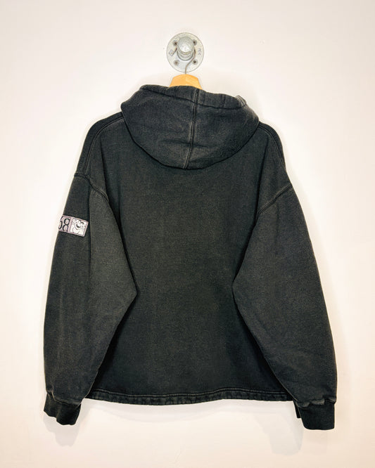 2000s Tigger Big Face Black Hoodie