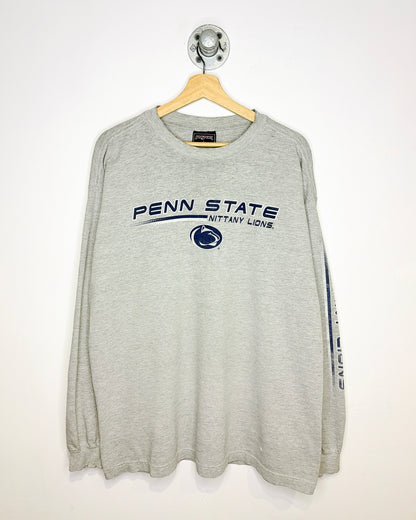 Vintage Penn State Nittany Lions Grey Longsleeve Shirt