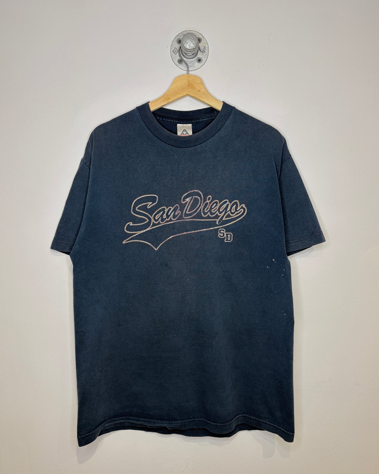 Vintage San Diego California Faded Navy Tee Shirt