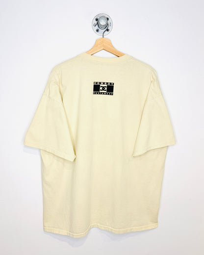 Vintage Early 2000s It’s A Country Thang…Just Live It! Cream Tee Shirt
