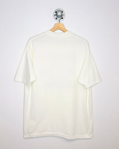 Vintage 1990 Jacksonville State World Series White Tee Shirt