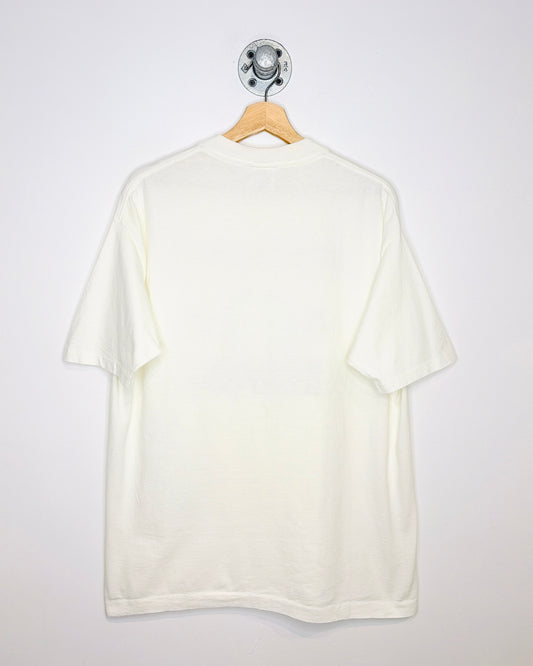 Vintage 1990 Jacksonville State World Series White Tee Shirt