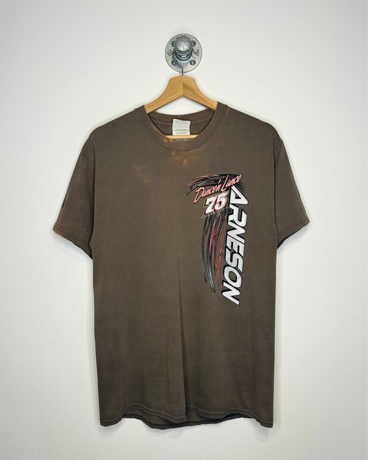 2000s Dancén Lance Arneson Racing Brown Tee Shirt