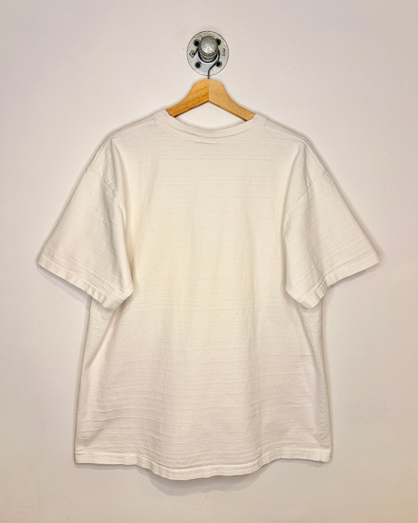 Vintage 90s Revolution Heavyweight White Tee Shirt