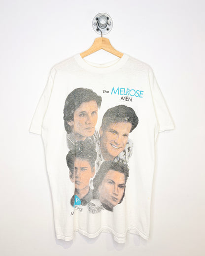 Vintage 90s Melrose Place White Promo Tee Shirt
