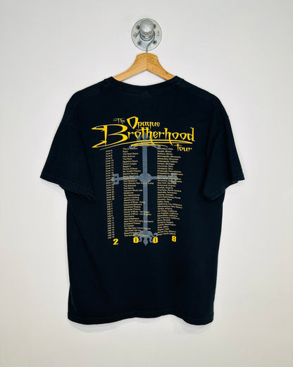 2008 Dark Lotus Black Tour Tee Shirt