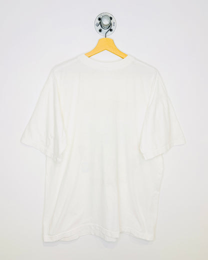Vintage 1993 Germany Crest Graphic White Tee Shirt