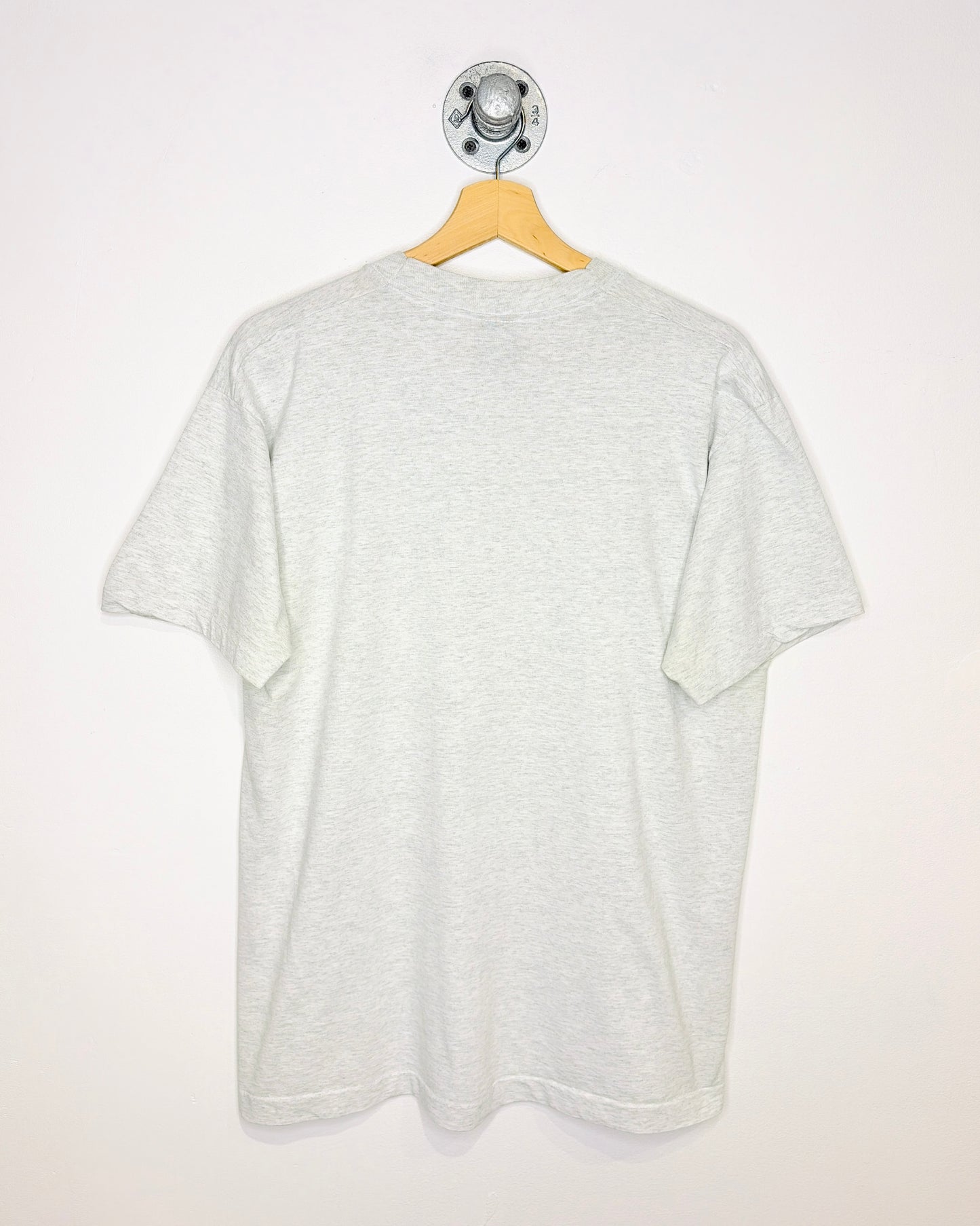 Vintage 90s Bootleg Guess Jeans Ash Grey Tee Shirt