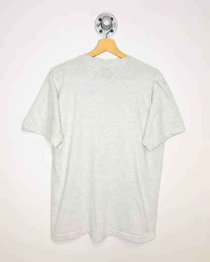 Vintage 90s Bootleg Guess Jeans Ash Grey Tee Shirt