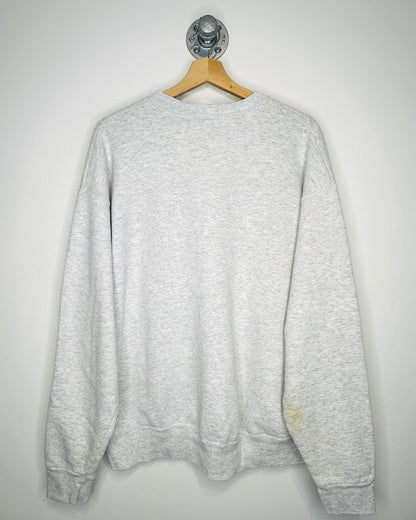 Vintage 90s St John College Grey Crewneck Sweatshirt