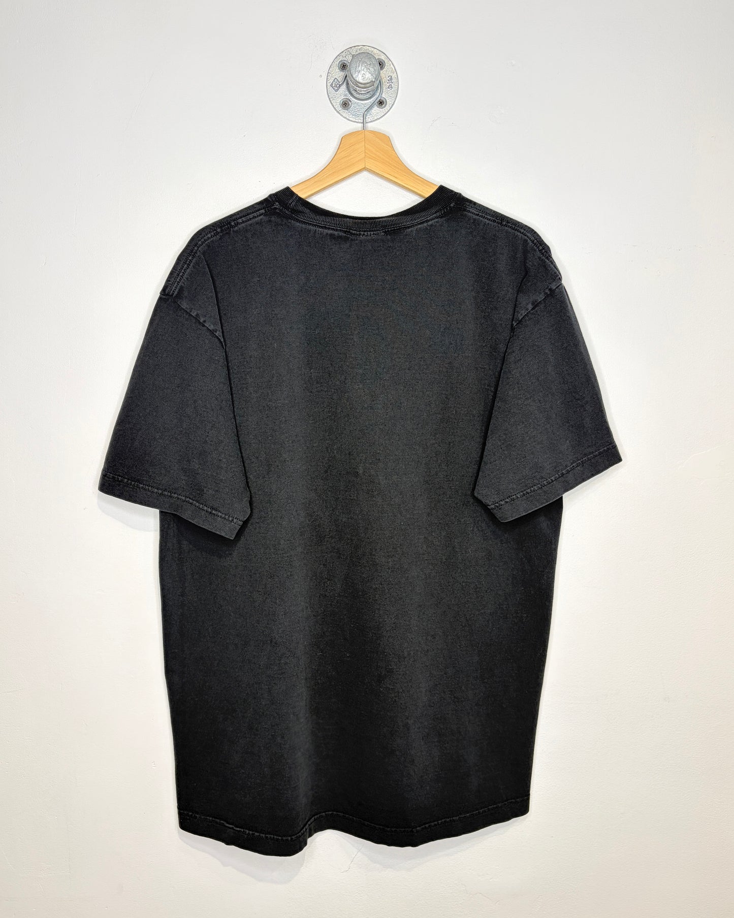 Vintage Wisconsin Badgers Faded Black Tee Shirt