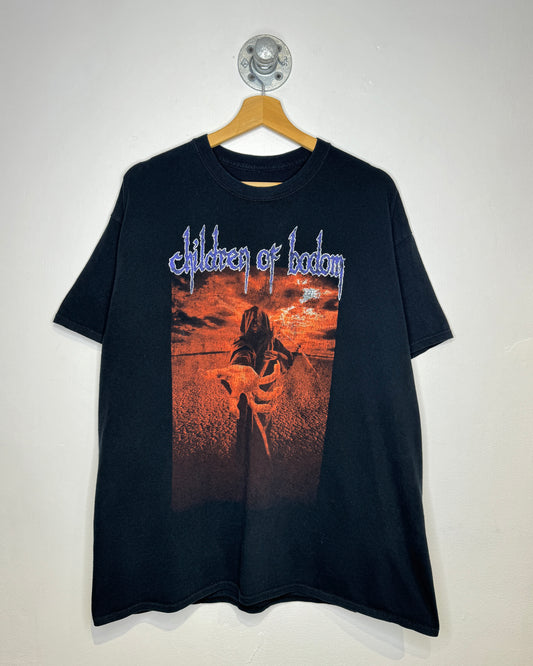 2000s Children Of Bodom Black Band Tee Shirt