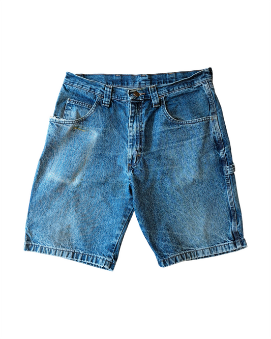 2000s Wrangler Phone Imprint Carpenter Denim Shorts