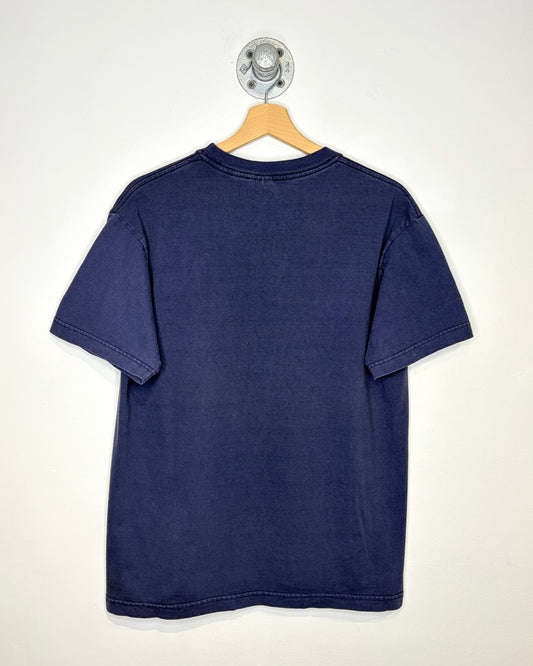 Vintage Rainforest Cafe Faded Navy Blue Tee Shirt