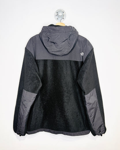 2000s The North Face Black Hooded Fleece