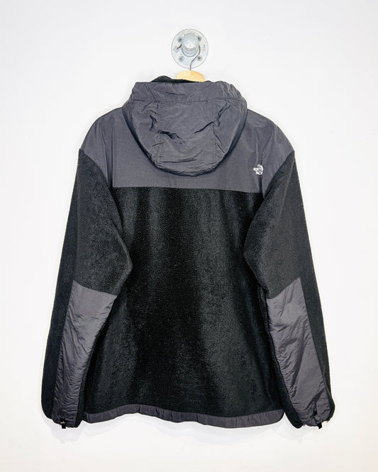 2000s The North Face Black Hooded Fleece