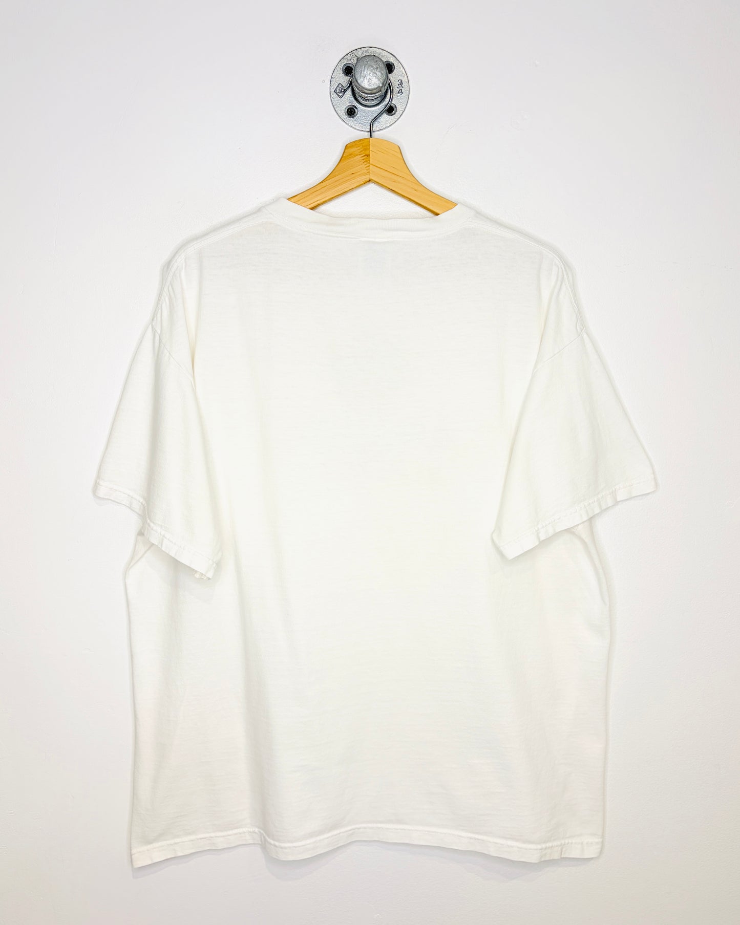 Vintage Boxy Bacardi Silver White Promo Tee Shirt