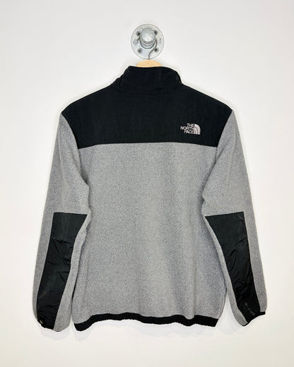 2000s The North Face Grey & Black Fleece Jacket