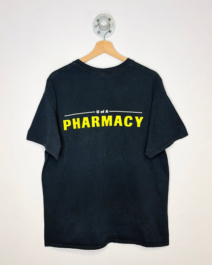 2000s “Batman” University Of Alberta Pharmacy Black Tee Shirt