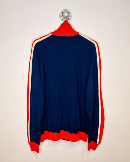 Vintage 70s White Stag Speedo Japanese Made Zip Up Sweatshirt