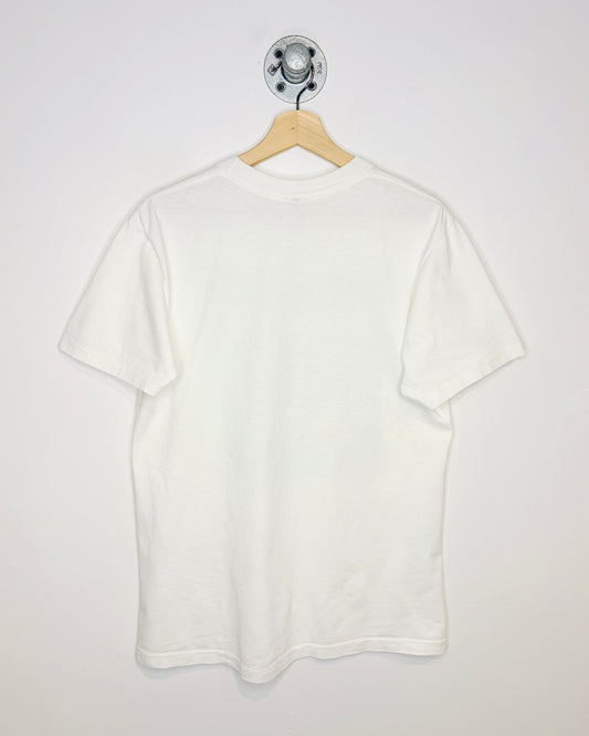 Vintage 1992 Boston Watercolorz Graphic Print White Tee Shirt