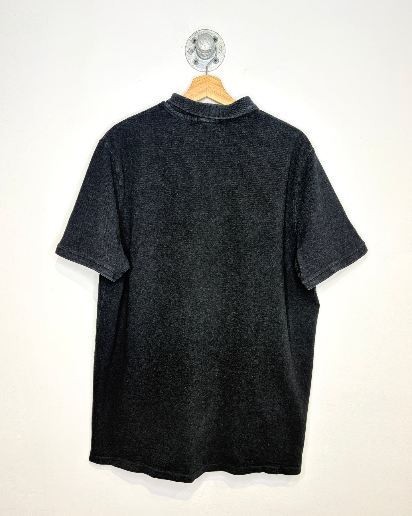 2000s Polo Ralph Lauren Dark Grey Polo Shirt