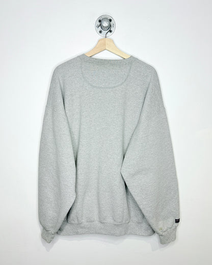 Vintage 90s Grand Valley State Grandpa Grey Crewneck Sweatshirt
