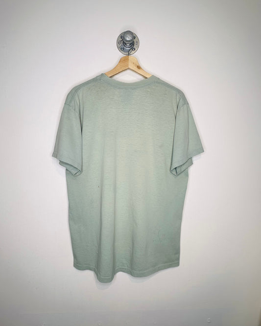 Vintage 90s River Dance The Show Light Blue Tee Shit