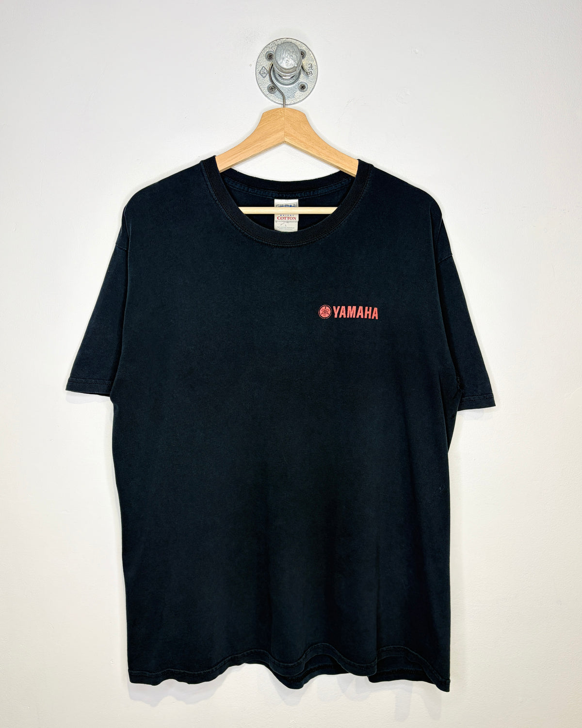 2008 Yamaha Faded Black Tee Shirt