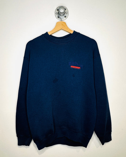 Vintage 90s Wilson Pro 5000 Navy  Crewneck Sweatshirt
