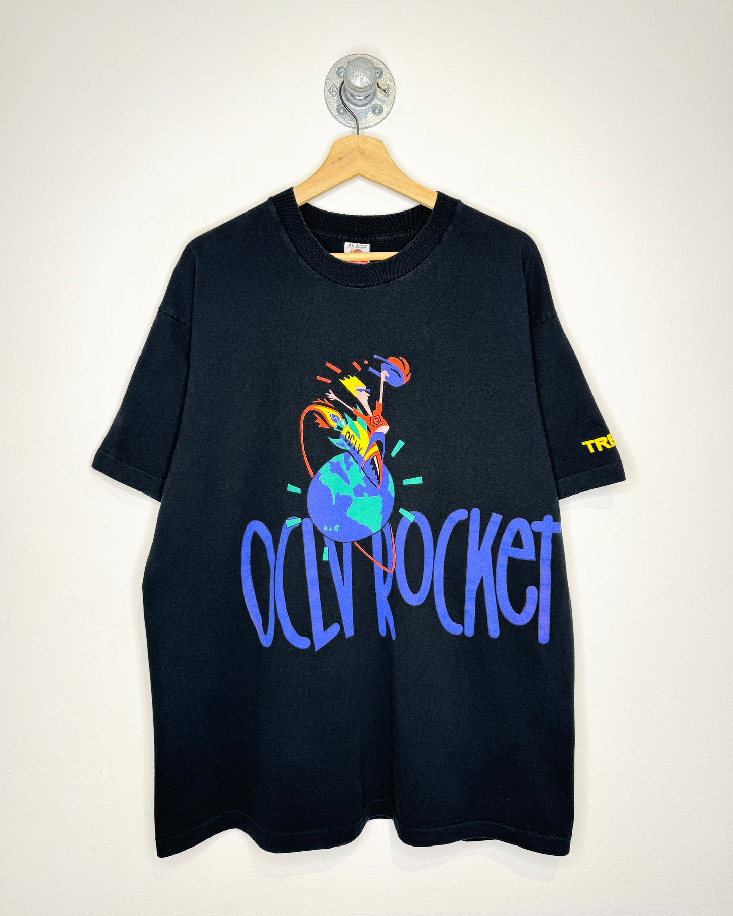 Vintage 1995 Trek OCLV Rocket Black Tee Shirt