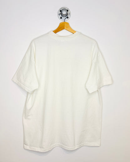 Vintage 90s Pharmacia White Tee Shirt