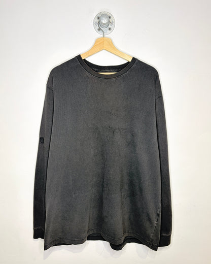 2000s Carhartt Original Fit Long Sleeve Faded Black Shirt