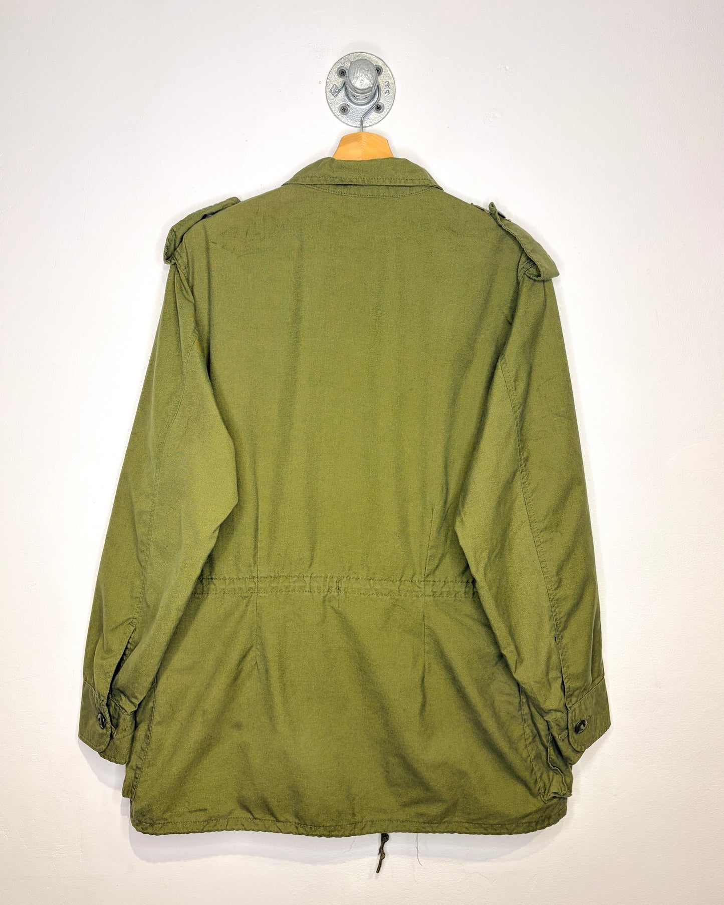 Vintage 90s Canadian Military Green Field Jacket