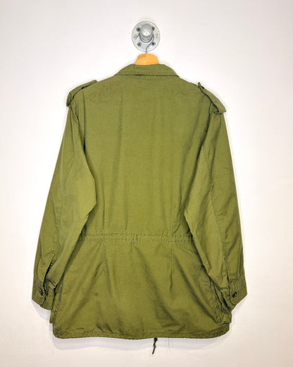 Vintage 90s Canadian Military Green Field Jacket