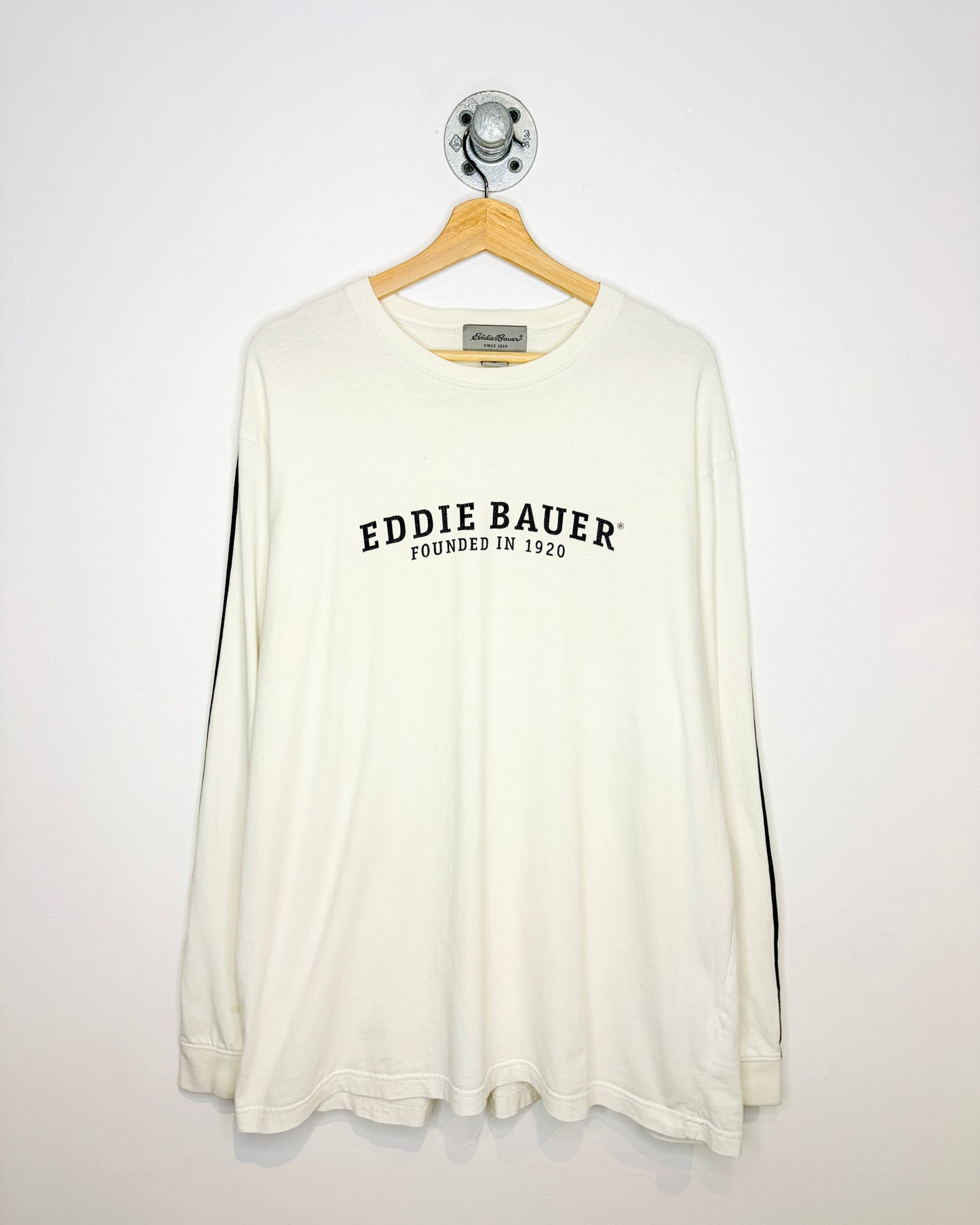 Vintage 2000s Eddie Bauer White Longsleeve Shirt