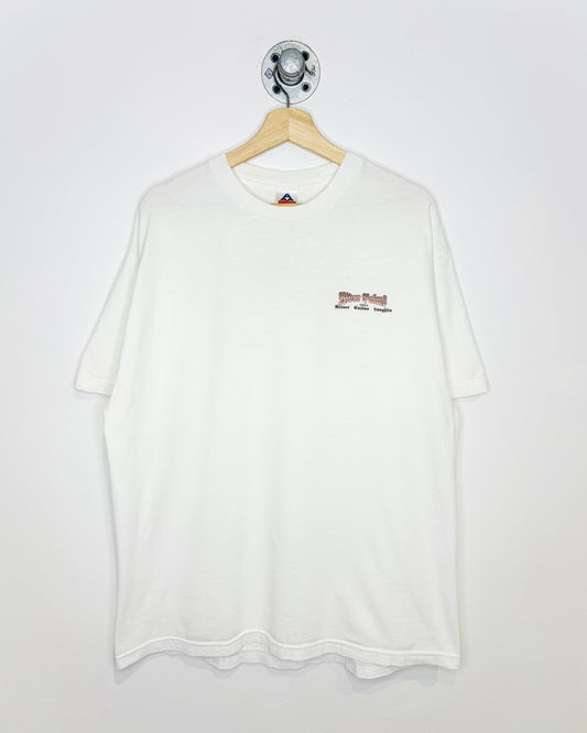 Vintage 2003 Rider Palms Resort & Casino White Tee Shirt