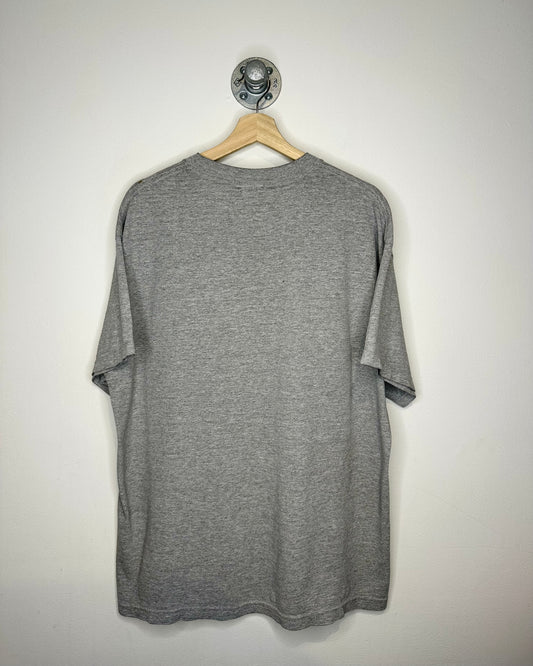 Vintage Hard Rock Cafe Washington Distressed Grey Tee Shirt