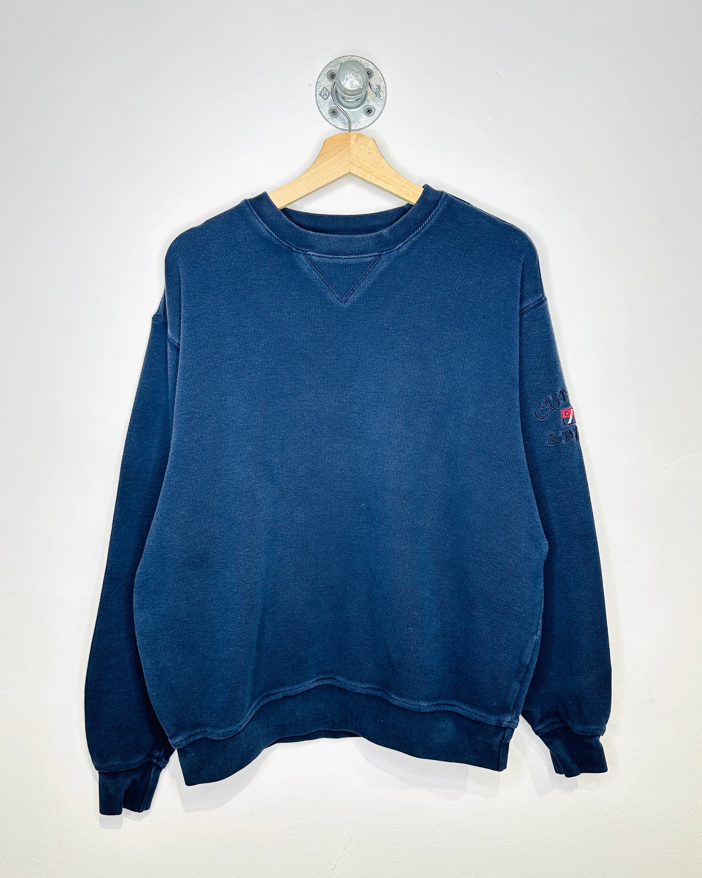 Vintage Cutter And Buck Navy Blue Crewneck Sweatshirt