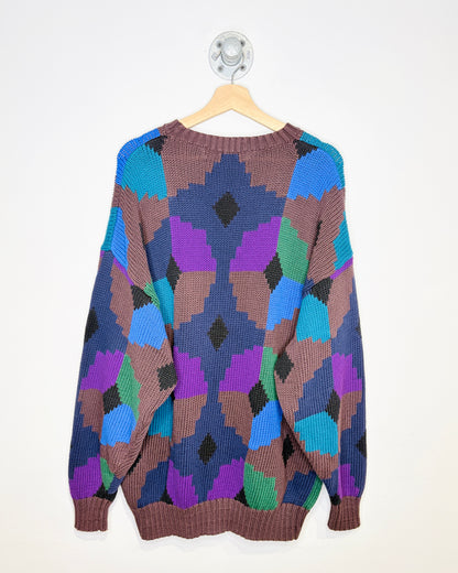 Henry Grethel Studio Heavyweight Abstract Handframe Sweater