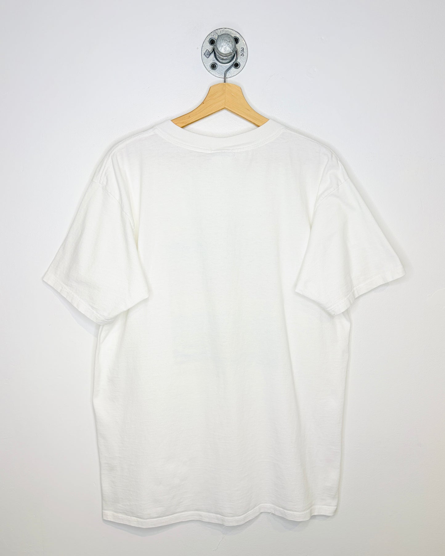 Vintage 90s Montreal Art White Tee Shirt