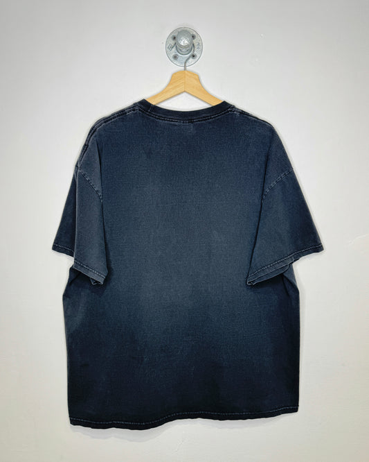 Vintage 2005 Christmas Story Promo Faded Black Tee Shirt