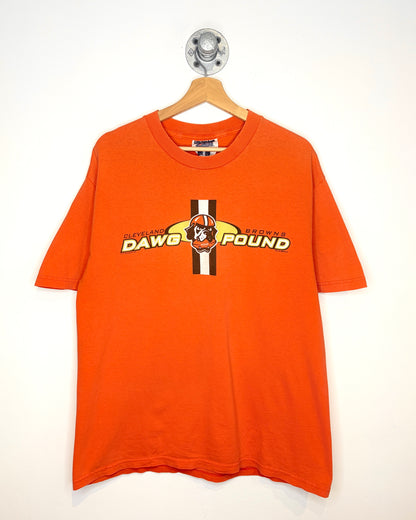 Vintage 1999 Cleveland Browns Orange Tee Shirt
