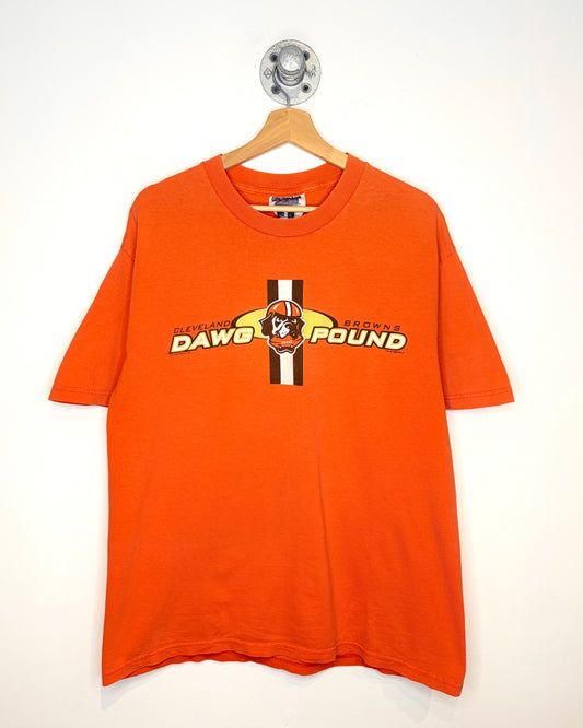 Vintage 1999 Cleveland Browns Orange Tee Shirt