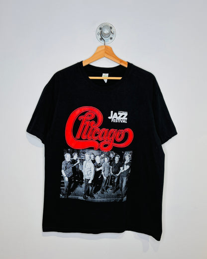 Ottawa Jazz Festival Chicago Band Black Tee Shirt