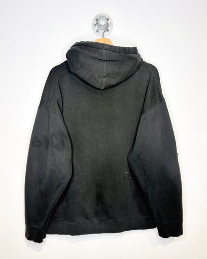 2000s Spitfire Wheels Black Skateboarding Hoodie